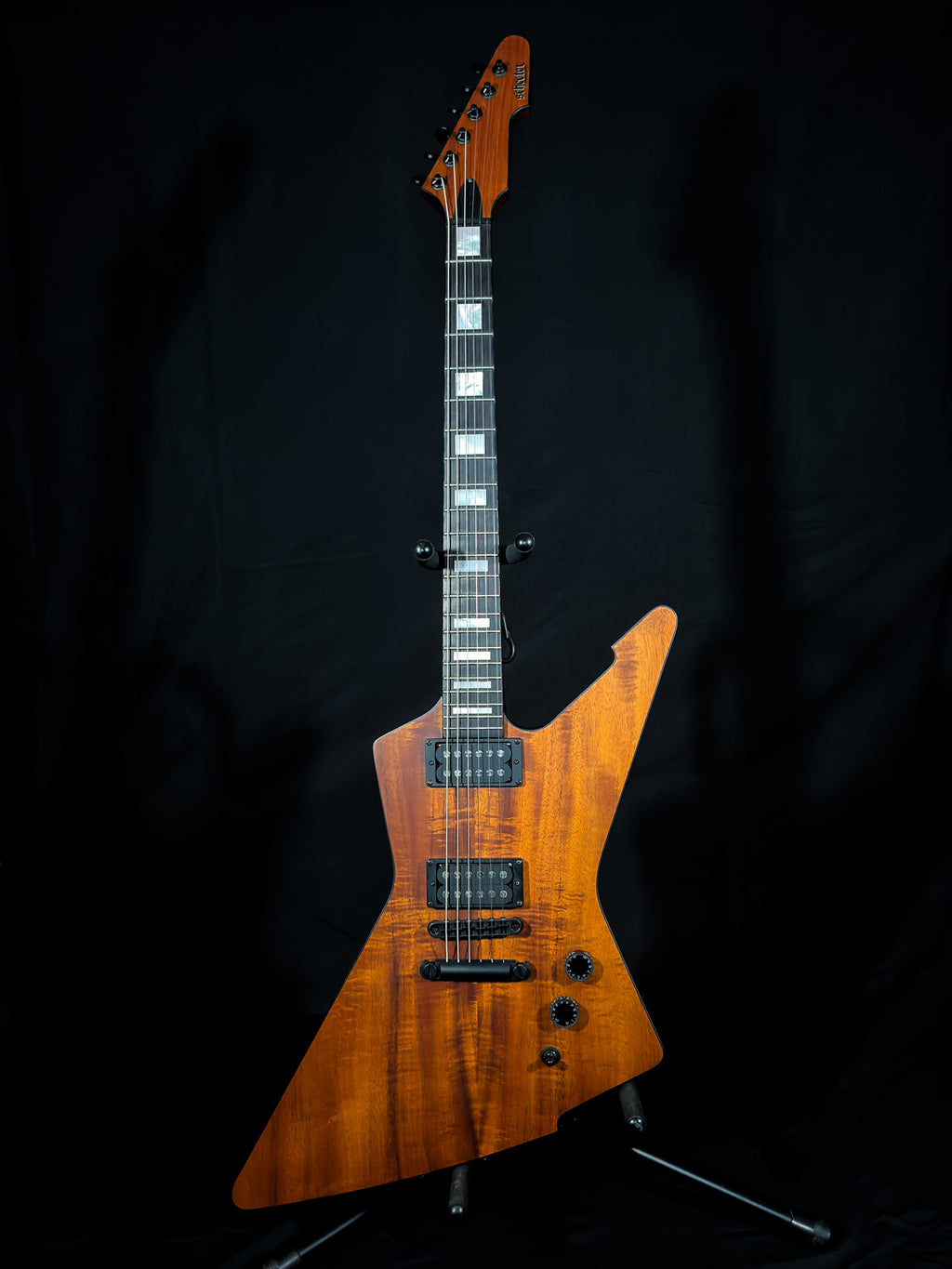 Schecter E-1 Koa CDS Guitars