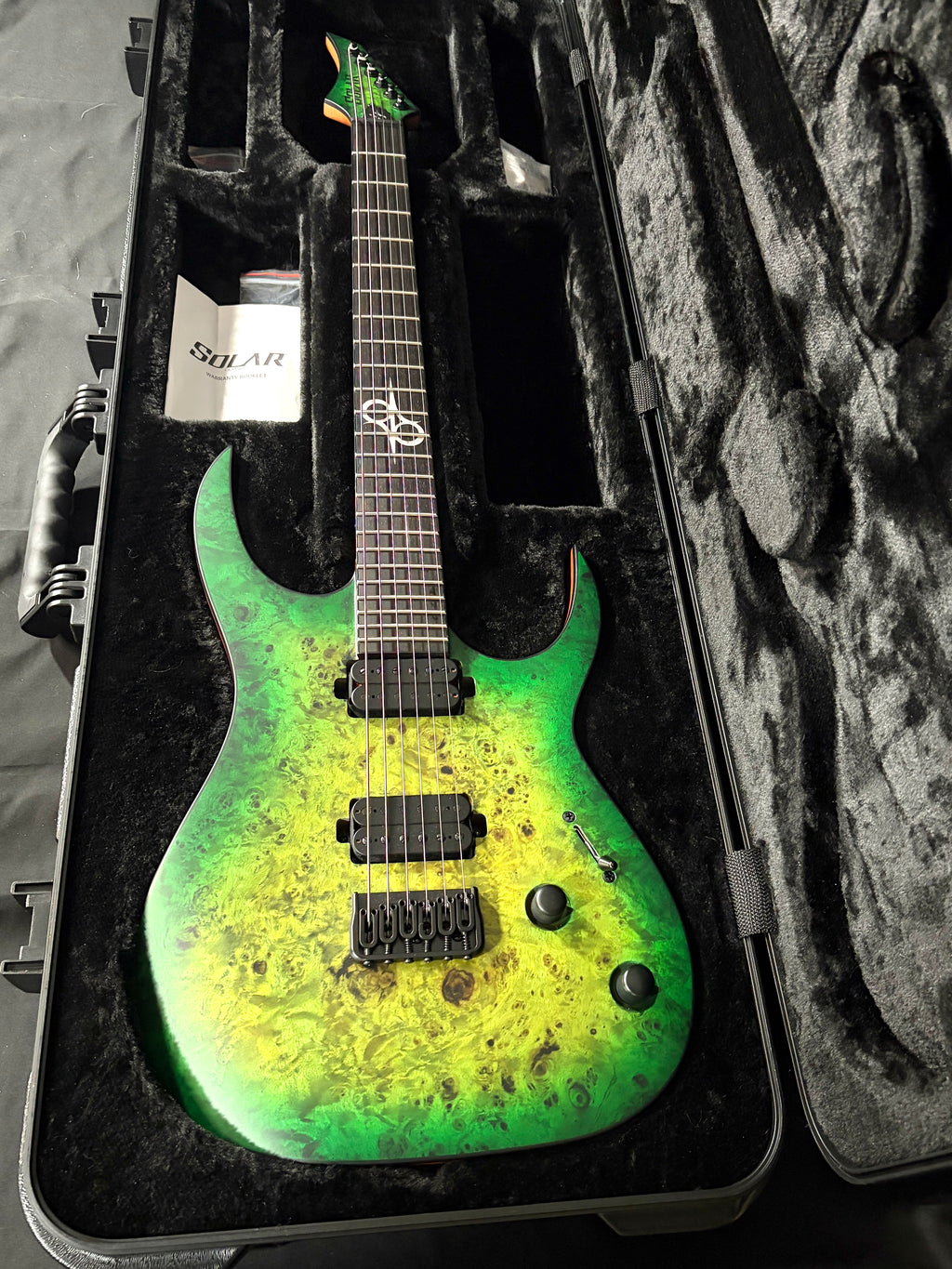 Solar S1.6 HLB CDS Guitars