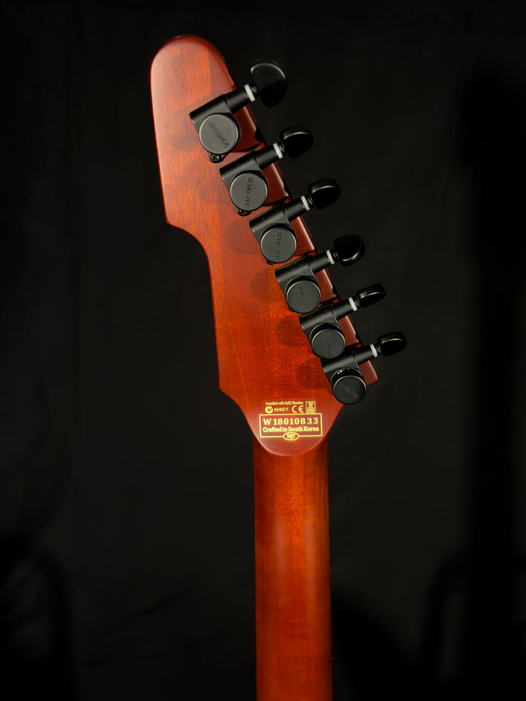 Schecter E-1 Koa CDS Guitars