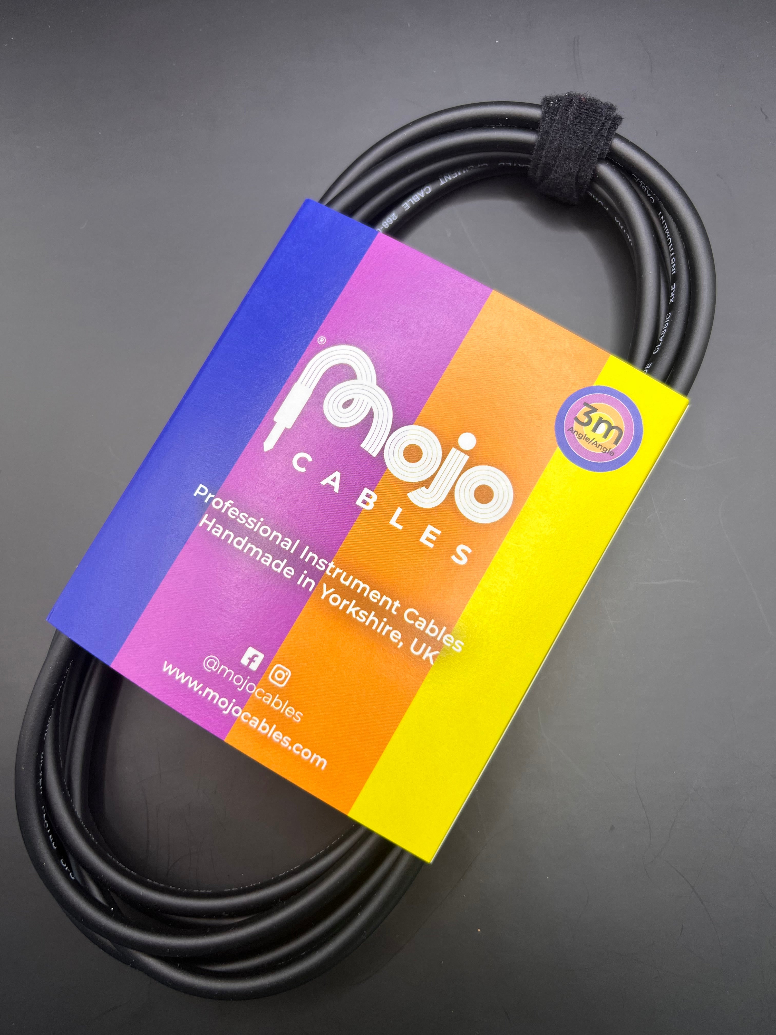 Mojo Cables - 3m Double Right Angle