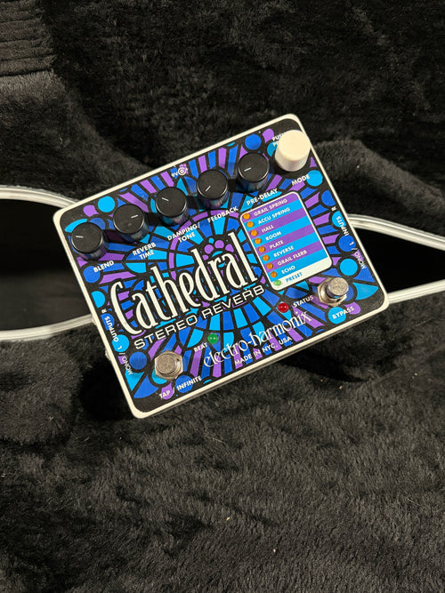 Electro Harmonix Cathedral Stereo Reverb CDS Guitars