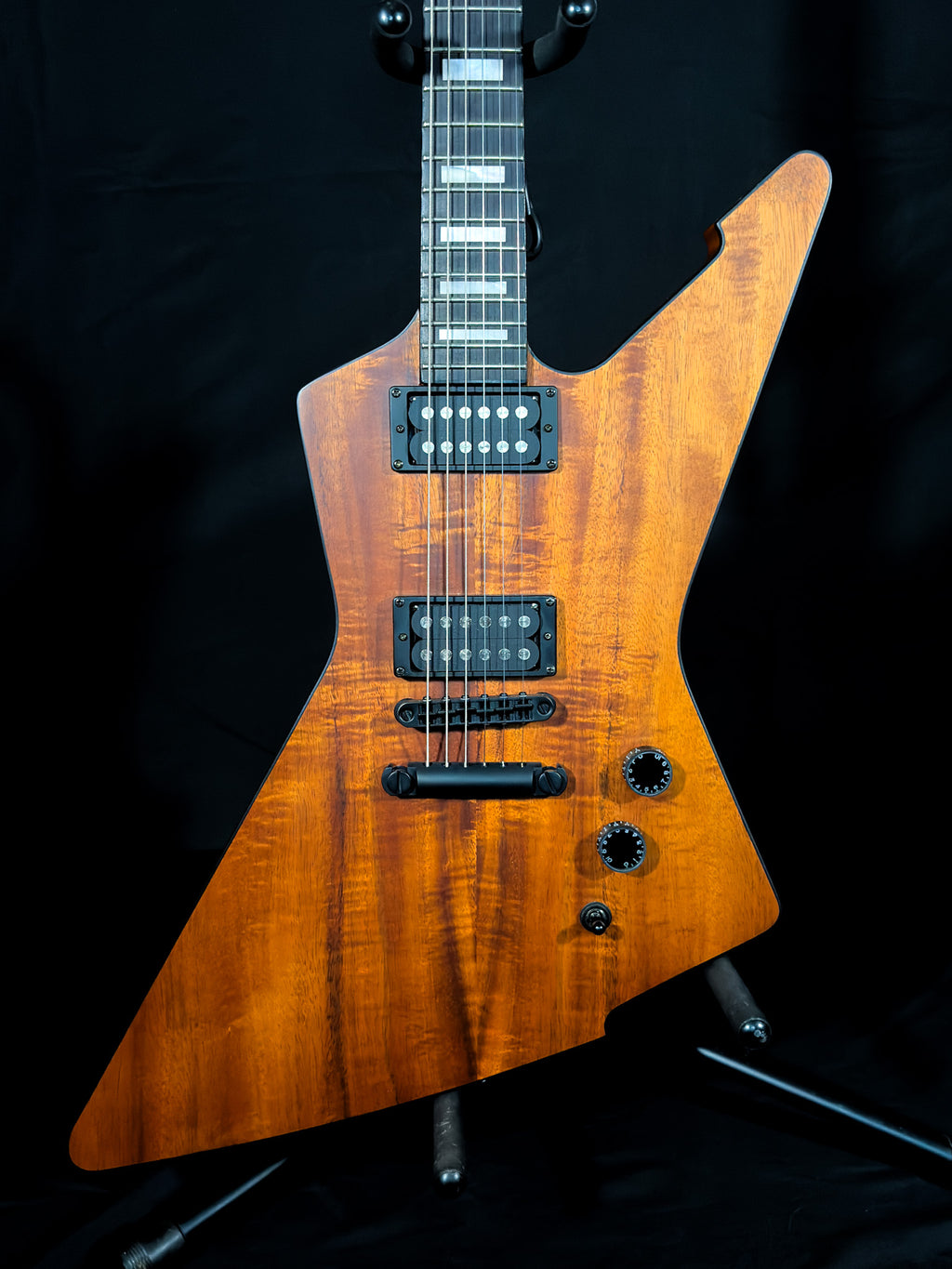 Schecter E-1 Koa CDS Guitars