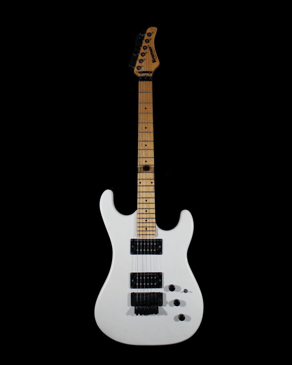 Kramer Pacer Classic Series electric guitar by CDS Guitars with sunburst finish and maple neck, displayed against a plain background.