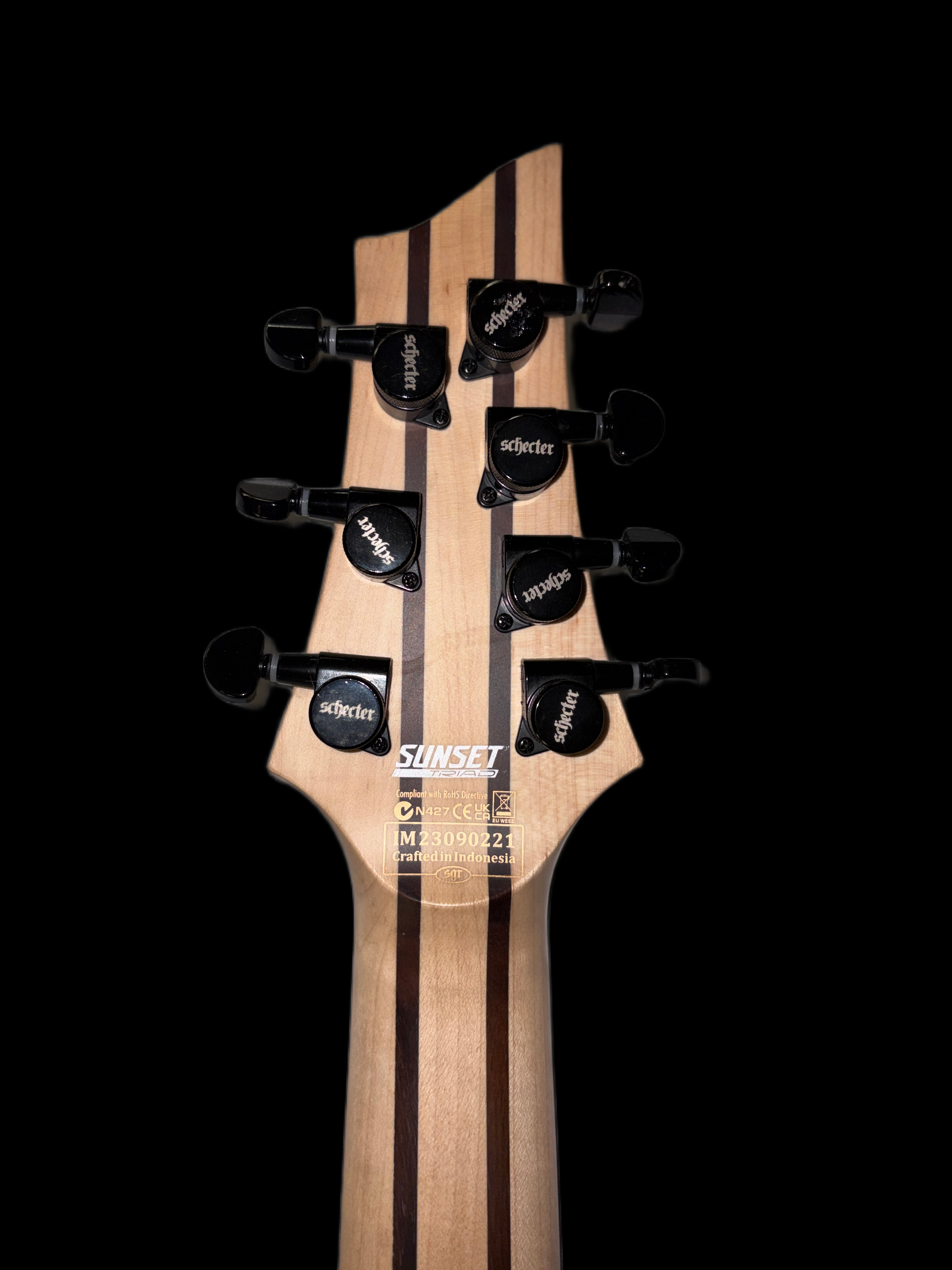 Schecter Sunset Triad 7 CDS Guitars