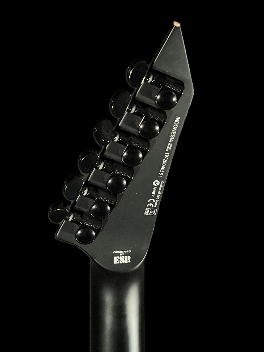 ESP LTD Arrow Black Metal CDS Guitars