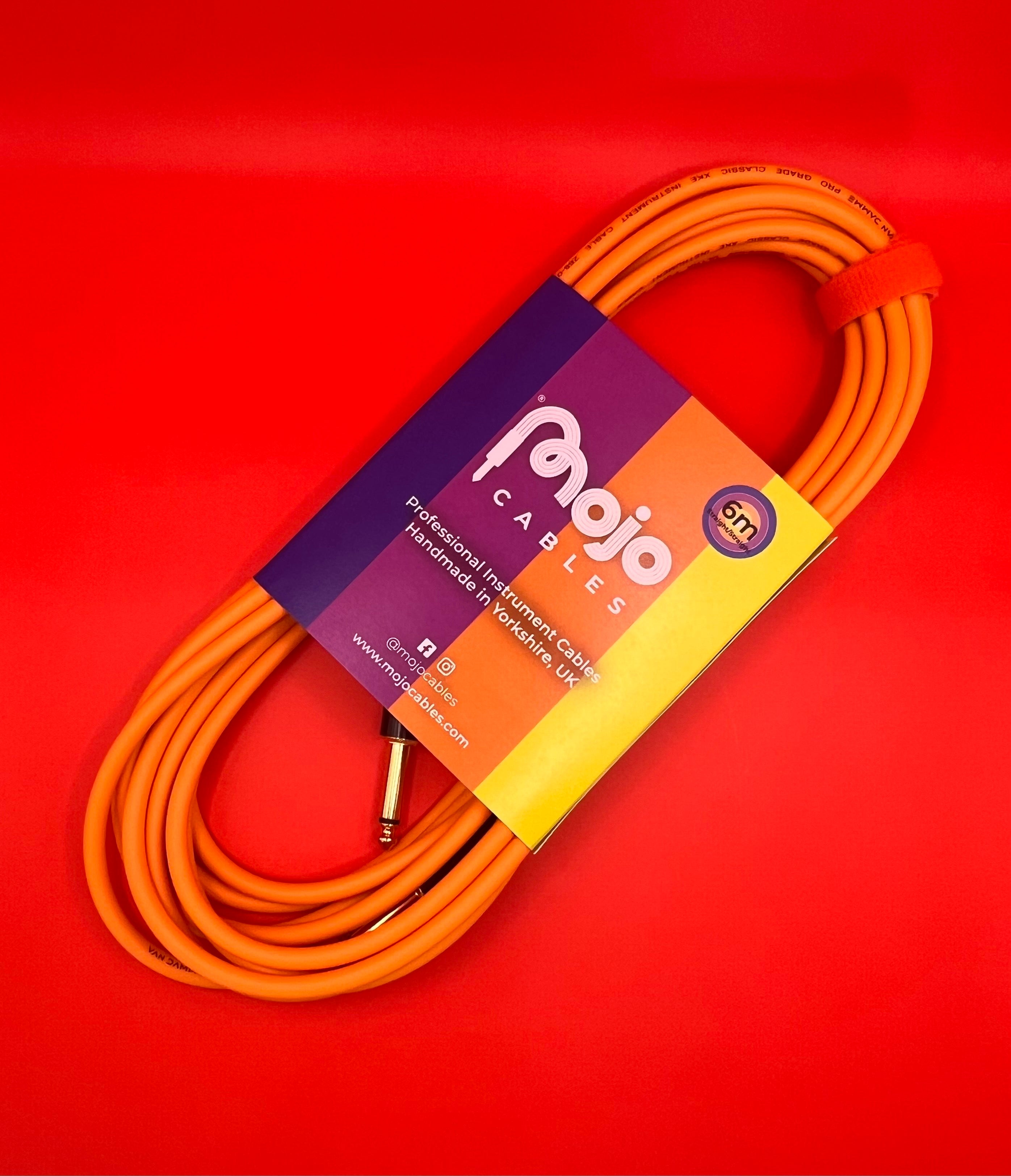 Mojo Cables - 6m Straight Mojo Cables